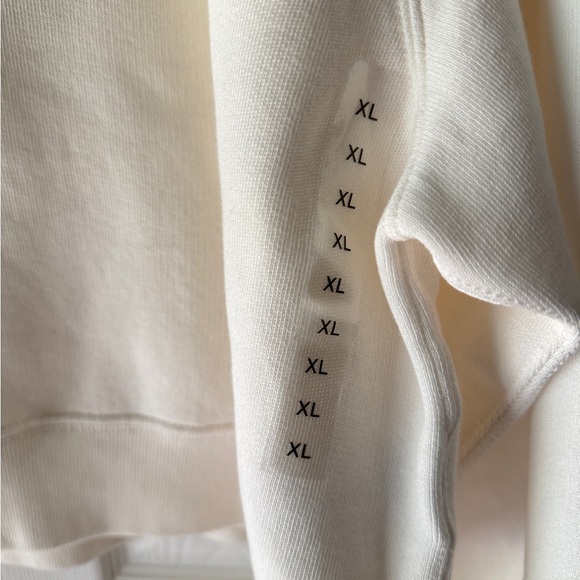 Polo Ralph Lauren Womens Polo Bear Oversized Fleece Crew Neck - White XL - Picture 3 of 13